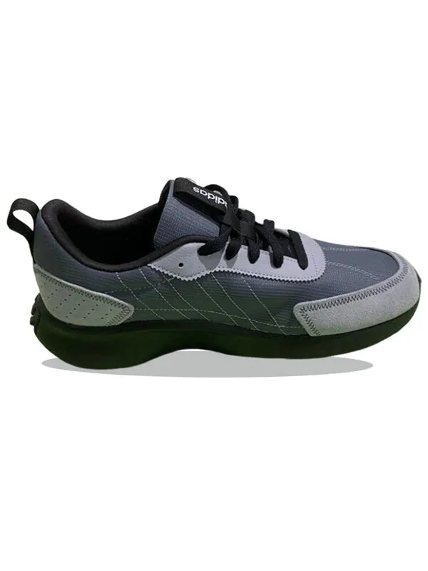 Кроссовки neo futro lite Adidas — изображение 2 из 4, черный/серый/белый