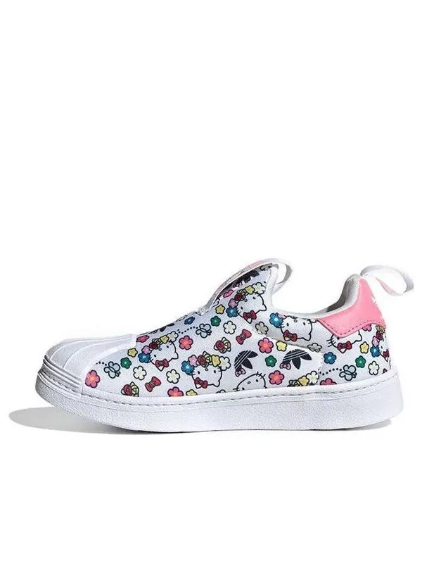 Кроссовки superstar 360 x hello kitty Adidas — изображение 1 из 4, белый/мульти