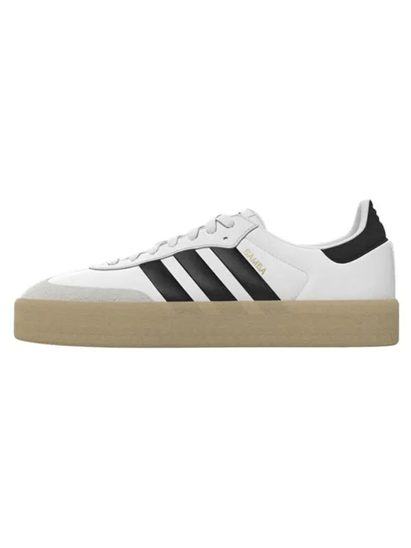 Кроссовки самбэ Adidas — изображение 2 из 4, белый/белый/черный