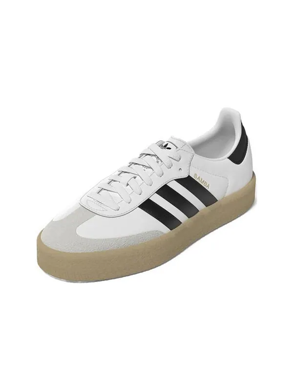 Кроссовки самбэ Adidas — изображение 4 из 4, белый/белый/черный