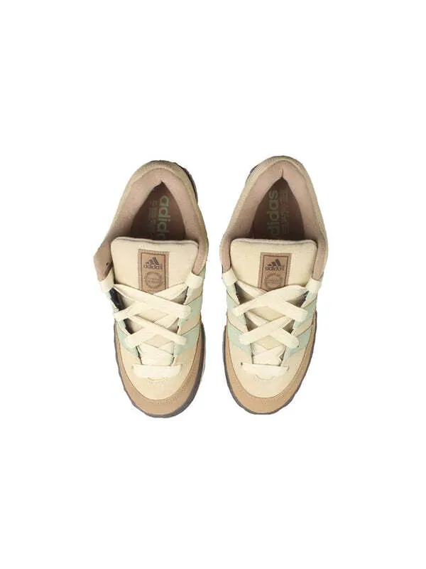 Кроссовки оригиналы adimatic Adidas — изображение 4 из 4, белый/коричневый