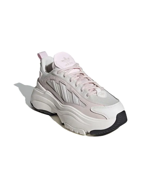 Толстые кроссовки оригиналы ozgaia Adidas — изображение 3 из 4, белый/розовый/серый