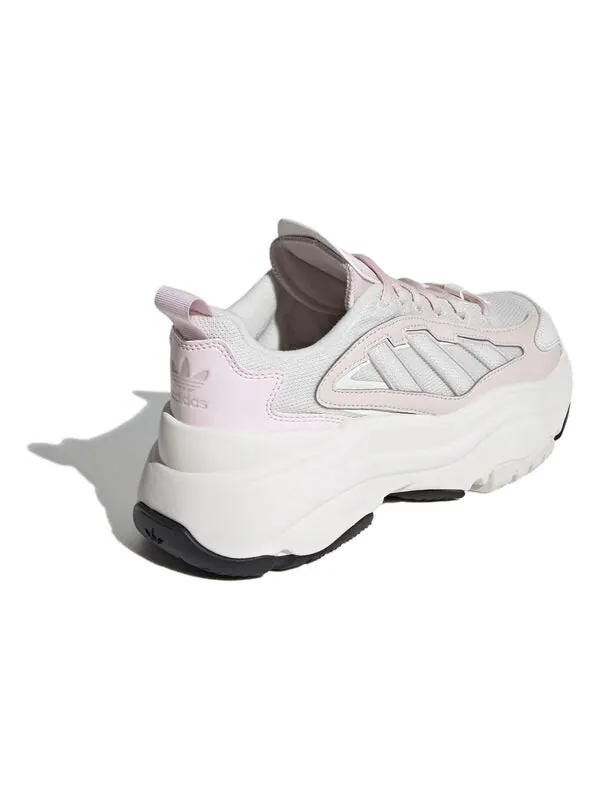Толстые кроссовки оригиналы ozgaia Adidas — изображение 4 из 4, белый/розовый/серый