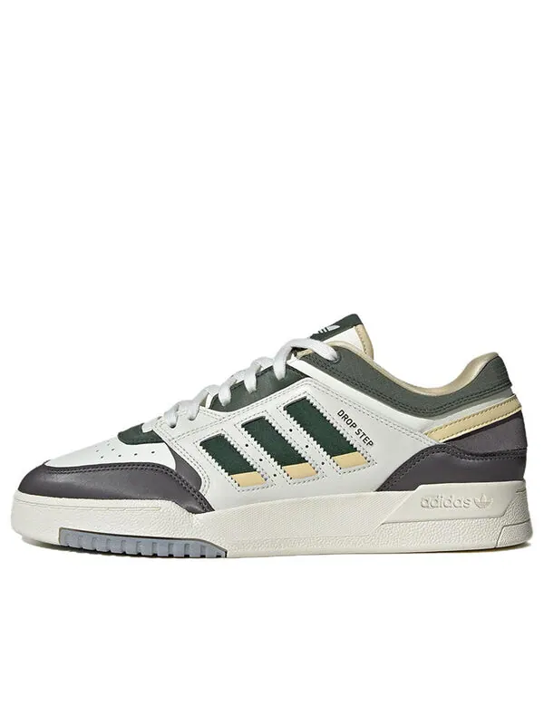 Кроссовки оригиналы drop step low Adidas — изображение 1 из 4, белый/зеленый/черный
