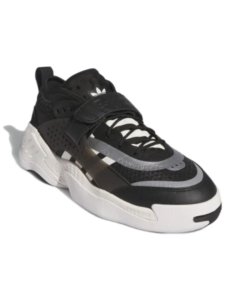 Кроссовки Adidas originals Streetball Lifestyle Unisex — изображение 2 из 5, черный/белый/серебристый