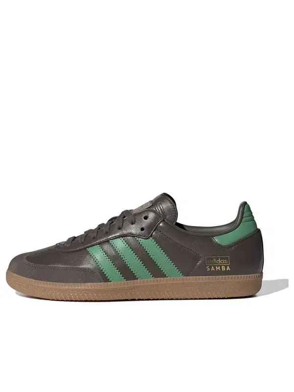 Кроссовки samba og 'shadow olive green' Adidas — изображение 1 из 4, оливковый/зеленый