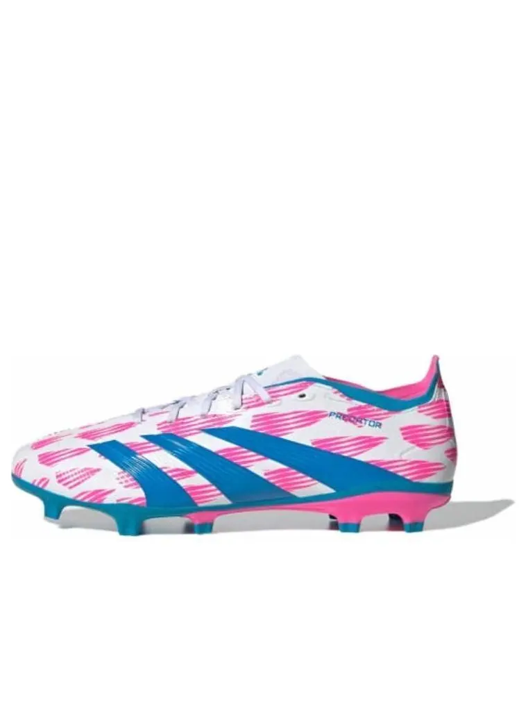 Кроссовки adidas Predator League FG 'Cloud White Solar Blue Solar Pink' — изображение 1 из 5, белый
