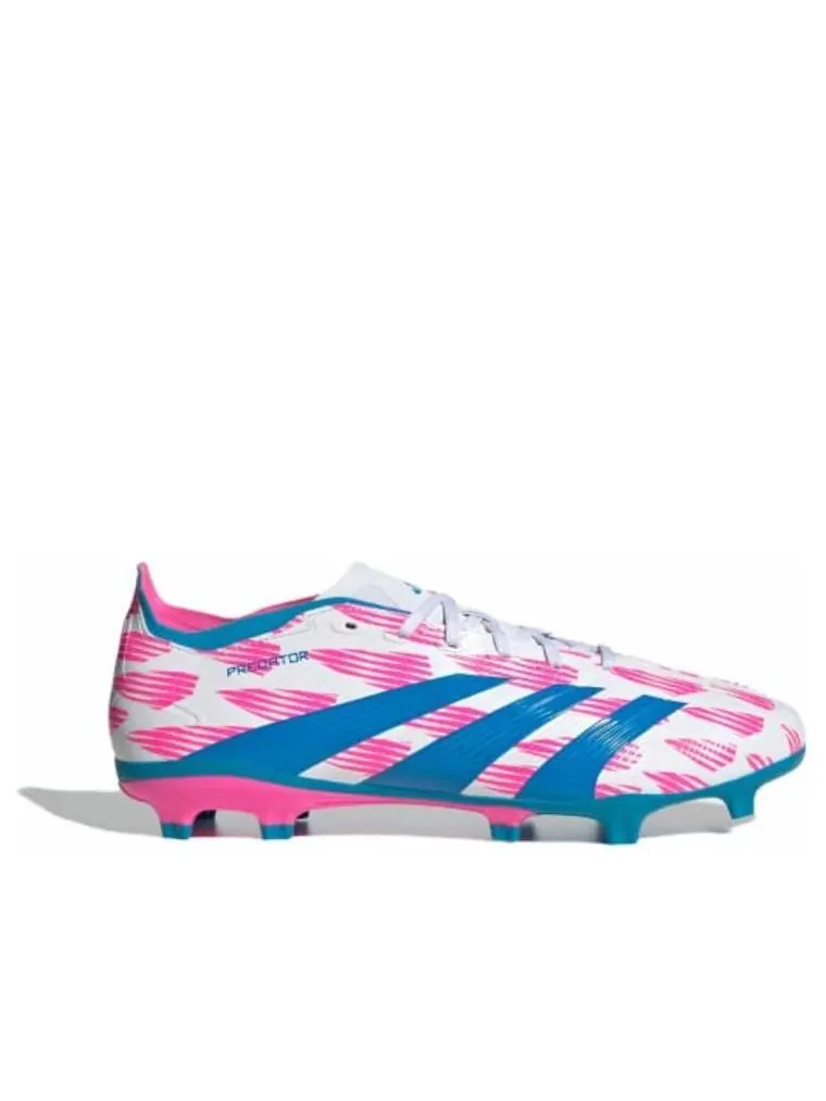 Кроссовки adidas Predator League FG 'Cloud White Solar Blue Solar Pink' — изображение 2 из 5, белый