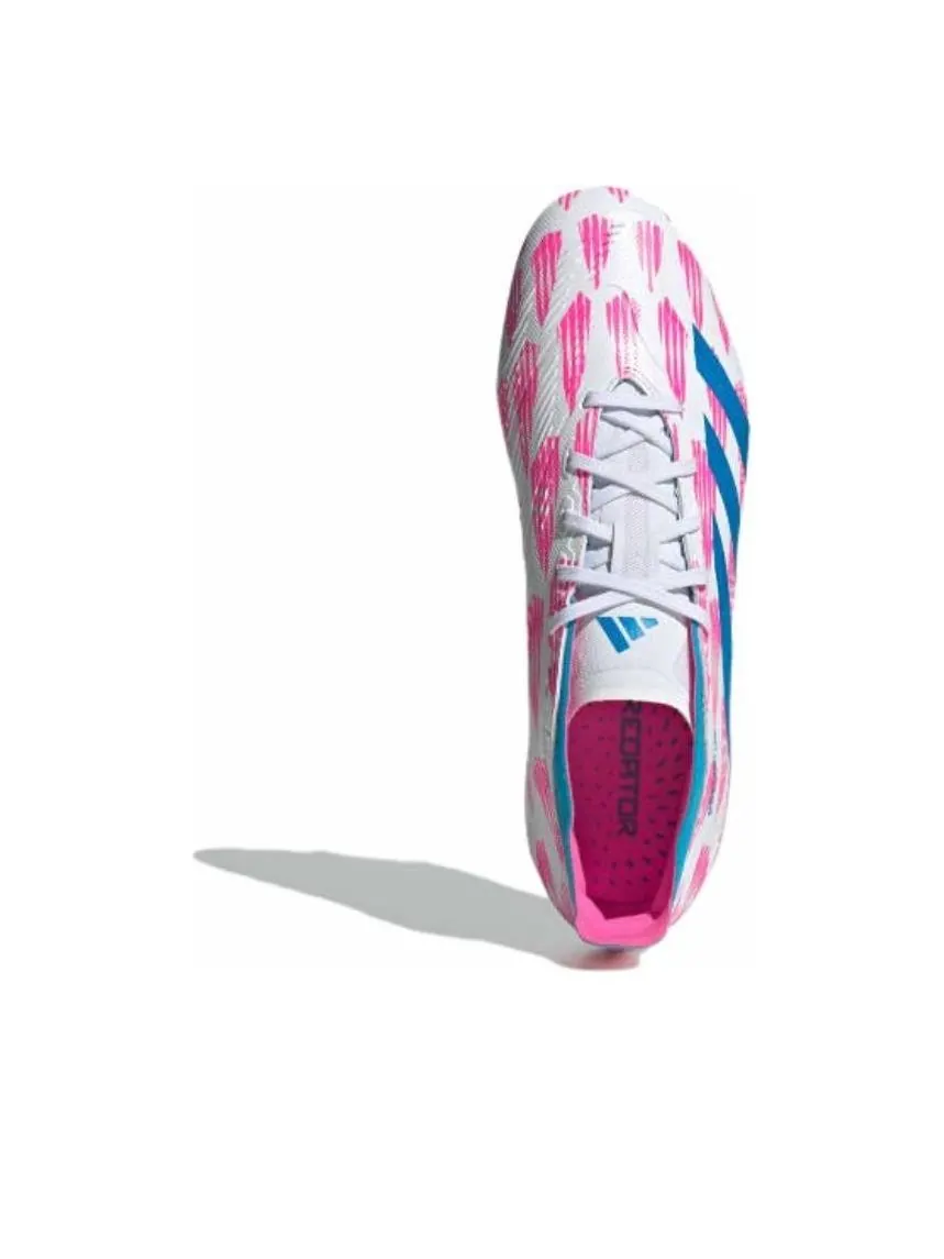 Кроссовки adidas Predator League FG 'Cloud White Solar Blue Solar Pink' — изображение 3 из 5, белый