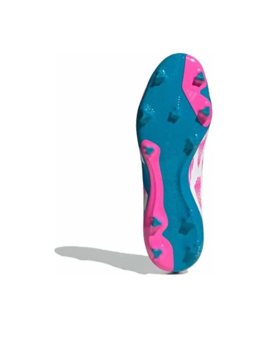 Кроссовки adidas Predator League FG 'Cloud White Solar Blue Solar Pink' — изображение 5 из 5, белый