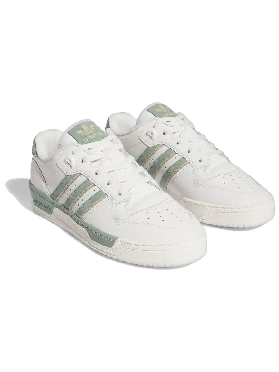 Кроссовки adidas Rivalry Low 'White Silver Green' — изображение 3 из 6, белый