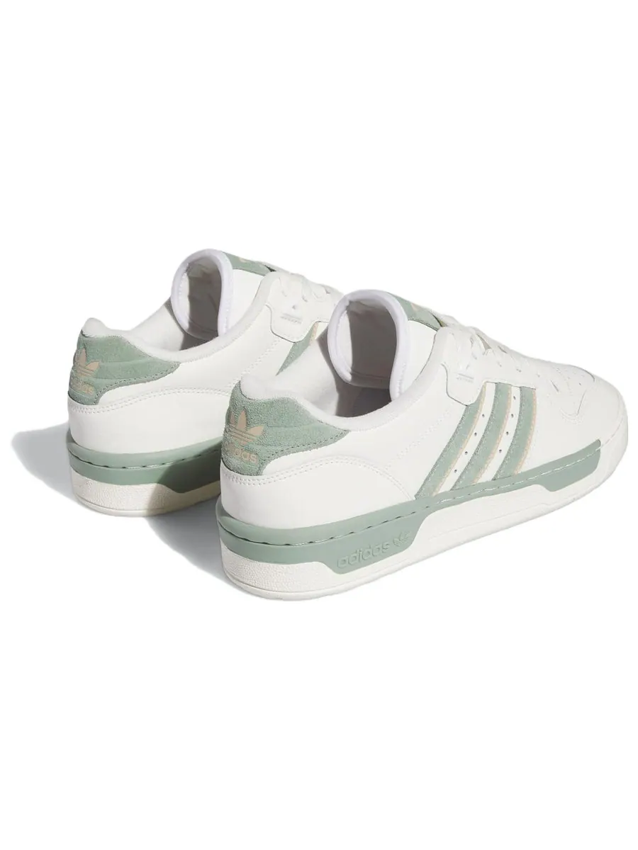 Кроссовки adidas Rivalry Low 'White Silver Green' — изображение 4 из 6, белый