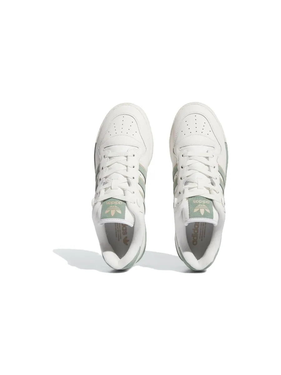 Кроссовки adidas Rivalry Low 'White Silver Green' — изображение 5 из 6, белый