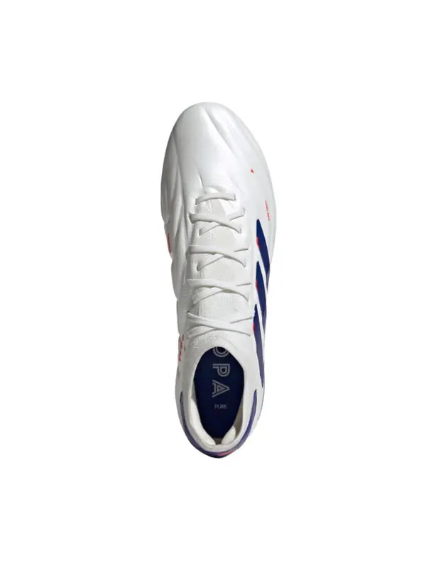 Кроссовки copa pure 2 elite kt fg 'cloud white lucid blue' Adidas — изображение 4 из 4, белый/синий