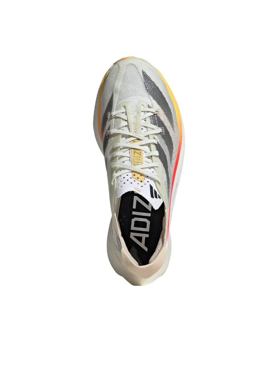 Кроссовки (WMNS) adidas Adizero Adios Pro 3 'Ivory Iron Metallic Crystal Sand' — изображение 2 из 6, белый
