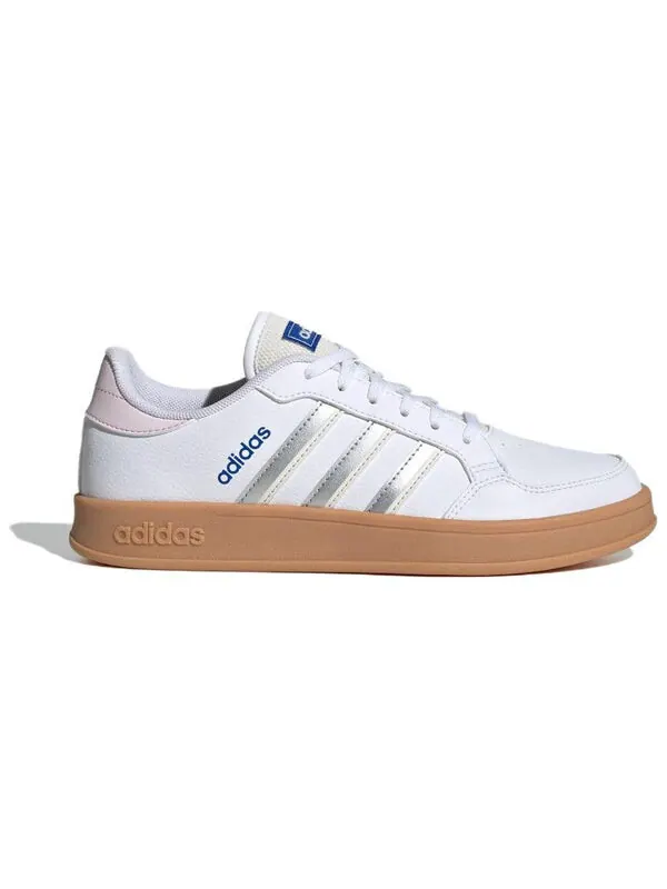 Кроссовки Breaknet 2.0 Adidas — изображение 2 из 4, белый/розовый/хаки