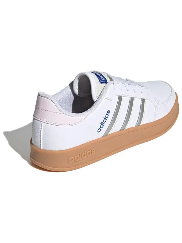 Кроссовки Breaknet 2.0 Adidas — изображение 4 из 4, белый/розовый/хаки