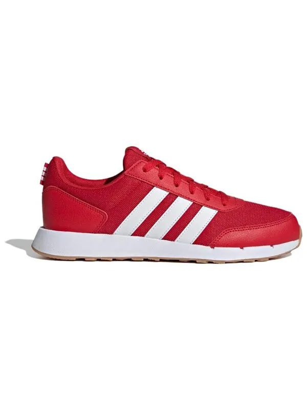 Кроссовки 50-х годов Adidas, алый — изображение 2 из 4, белый