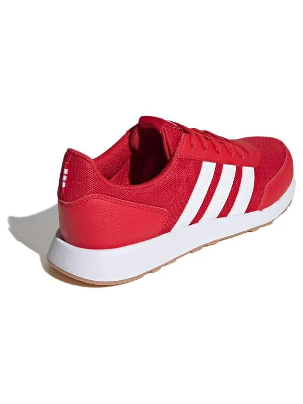 Кроссовки 50-х годов Adidas, алый — изображение 3 из 4, белый