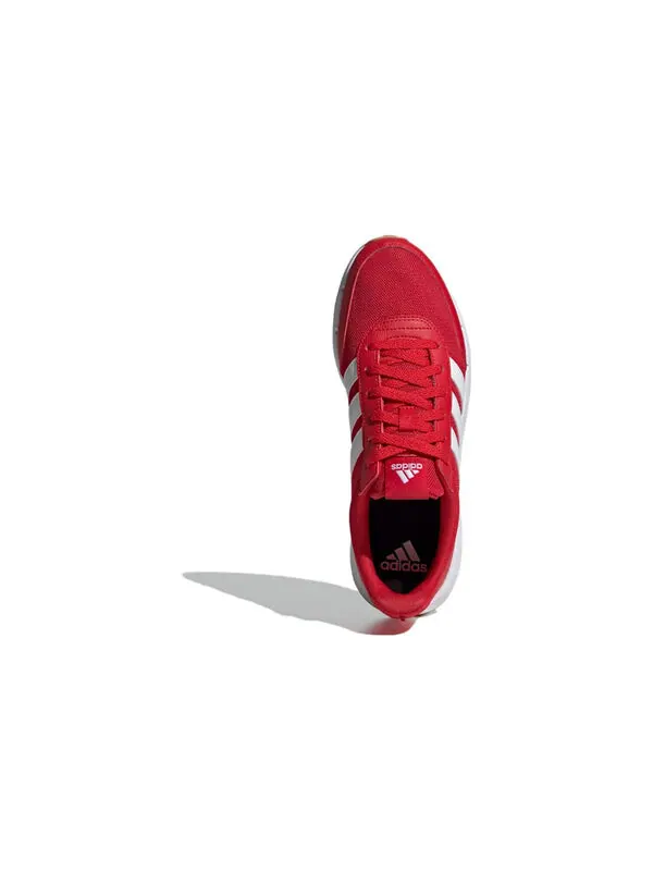 Кроссовки 50-х годов Adidas, алый — изображение 4 из 4, белый