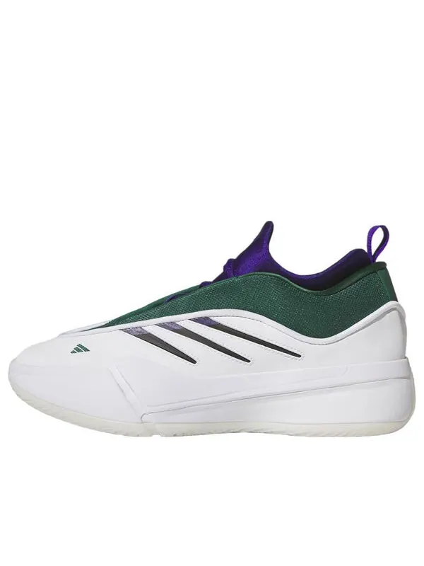 Кроссовки дама 9 Adidas — изображение 1 из 4, белый/фиолетовый-зеленый