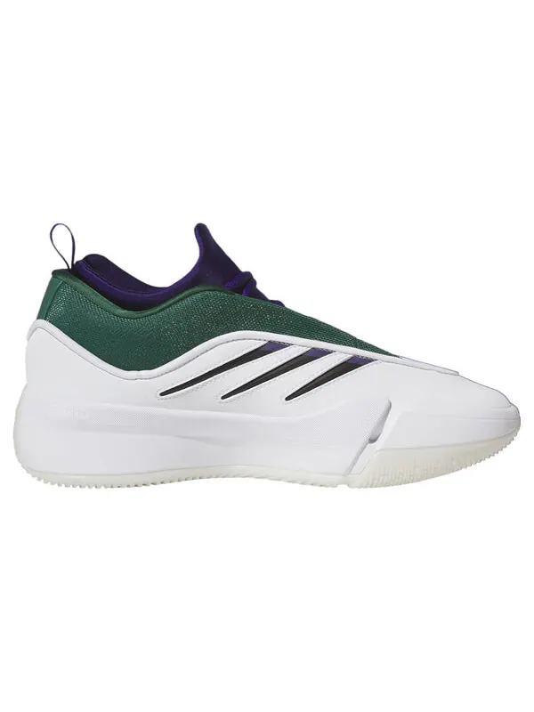 Кроссовки дама 9 Adidas — изображение 2 из 4, белый/фиолетовый-зеленый