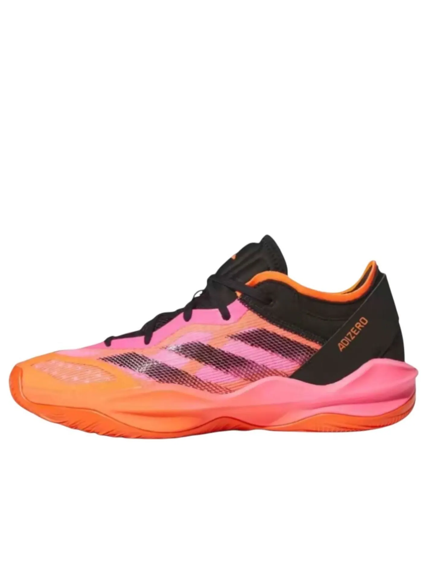 Adidas Adizero Select 2.0 Low 'Lucid Pink Core Black' — изображение 1 из 5, розовый/черный/оранжевый