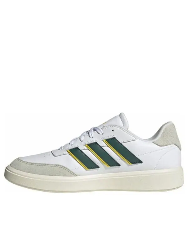 Кроссовки Courtblock Adidas — изображение 1 из 3, белый/зеленый