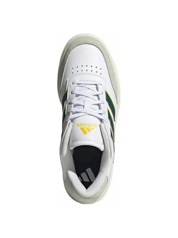 Кроссовки Courtblock Adidas — изображение 2 из 3, белый/зеленый