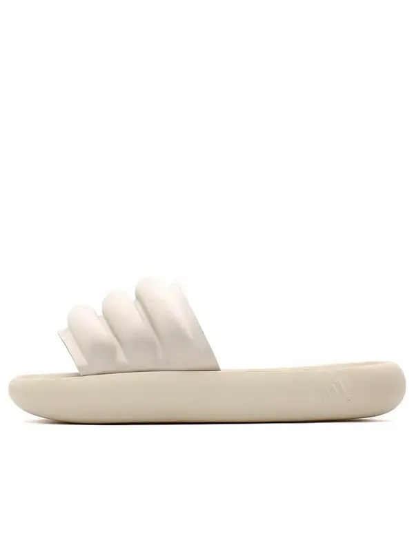 Тапочки adilette zplaash slides Adidas — изображение 1 из 4, бежевый