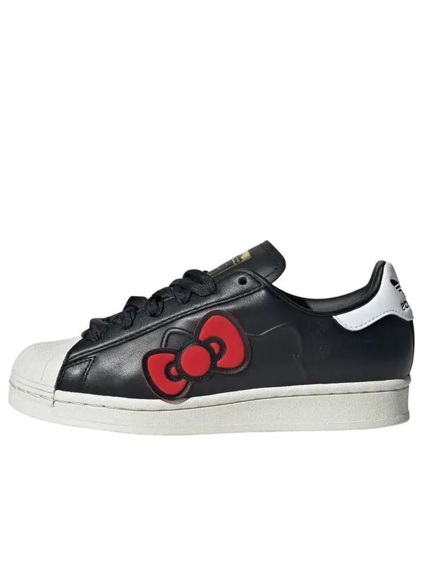 Кроссовки x hello kitty superstar Adidas — изображение 1 из 2, черный/белый/красный