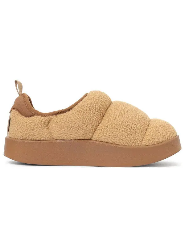 Кроссовки Adidas Puffylette Slip-On 'Brown' — изображение 2 из 4, коричневый