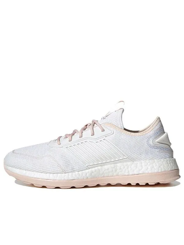 Кроссовки (WMNS) Adidas ZG Boost Running Shoes 'White Pink' — изображение 1 из 4, белый/розовый
