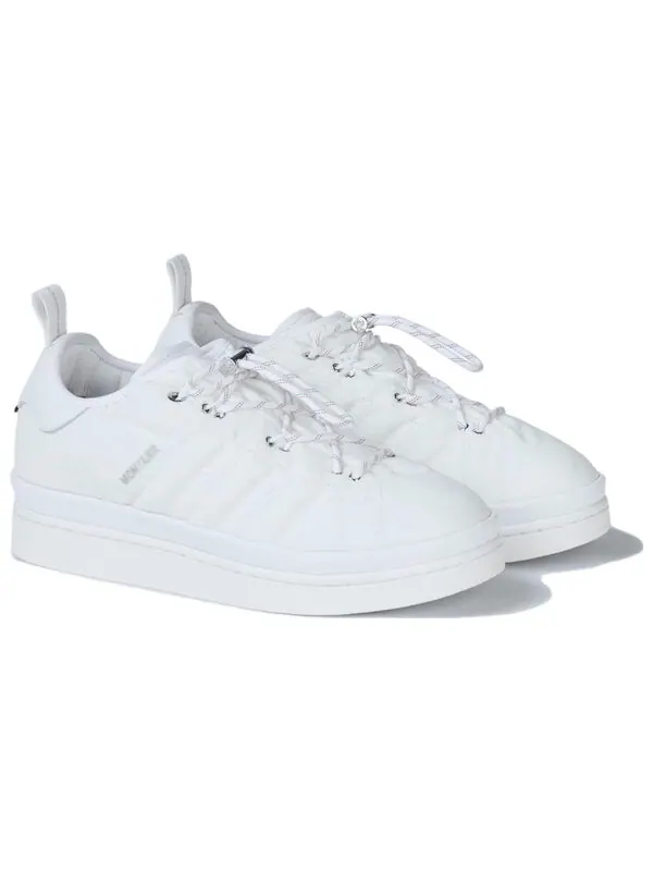 Кроссовки adidas originals x Moncler Campus 'The Art of Exploration - White' — изображение 2 из 3, белый/белый/белый