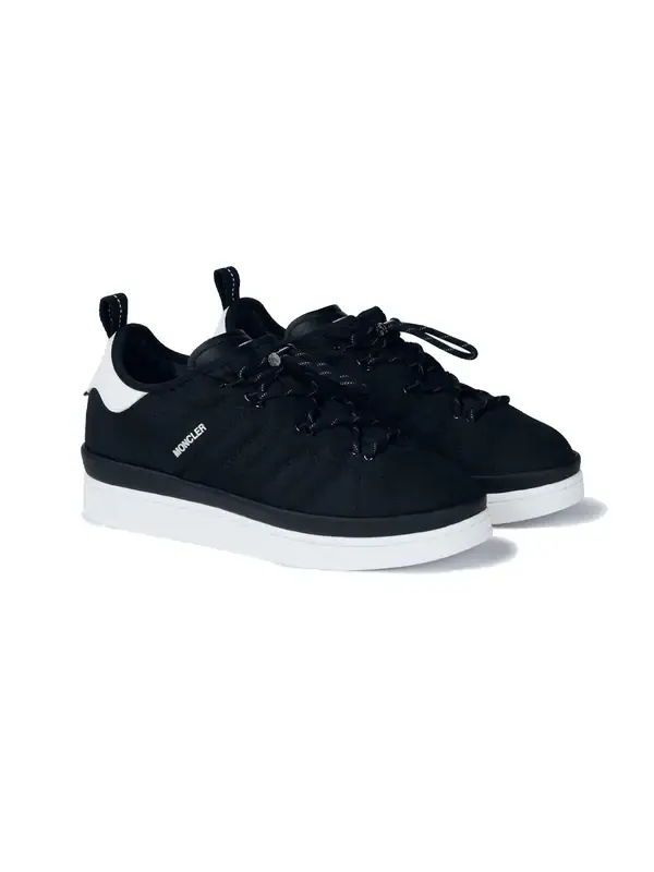 Кроссовки x moncler кампус Adidas — изображение 2 из 4, черный/черный/белый