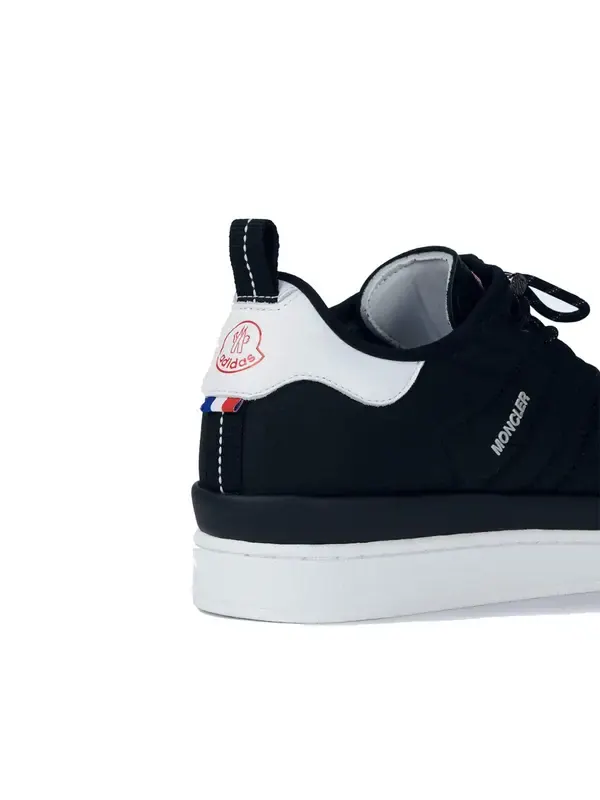 Кроссовки x moncler кампус Adidas — изображение 4 из 4, черный/черный/белый