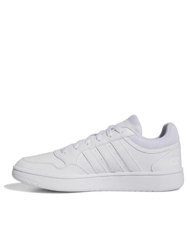 Кроссовки hoops 3.0 низкие классические винтажные Adidas — изображение 1 из 4, белый