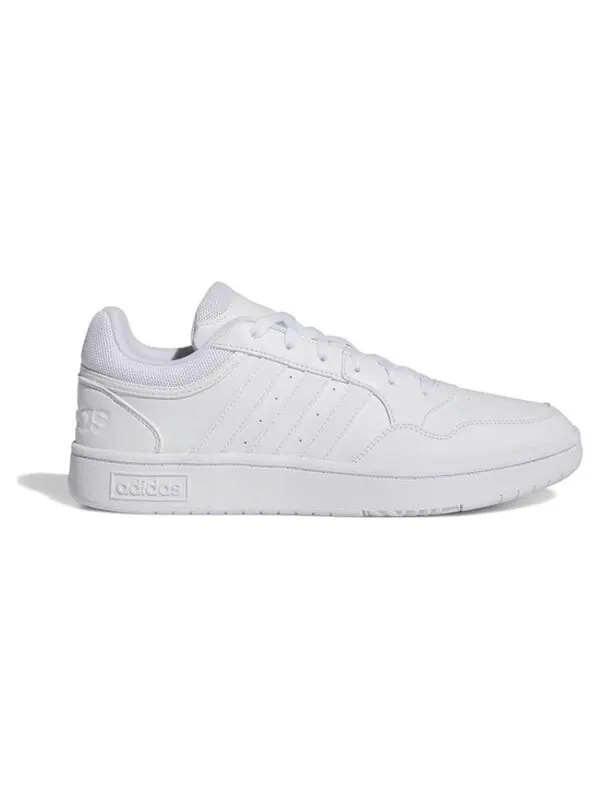 Кроссовки hoops 3.0 низкие классические винтажные Adidas — изображение 2 из 4, белый