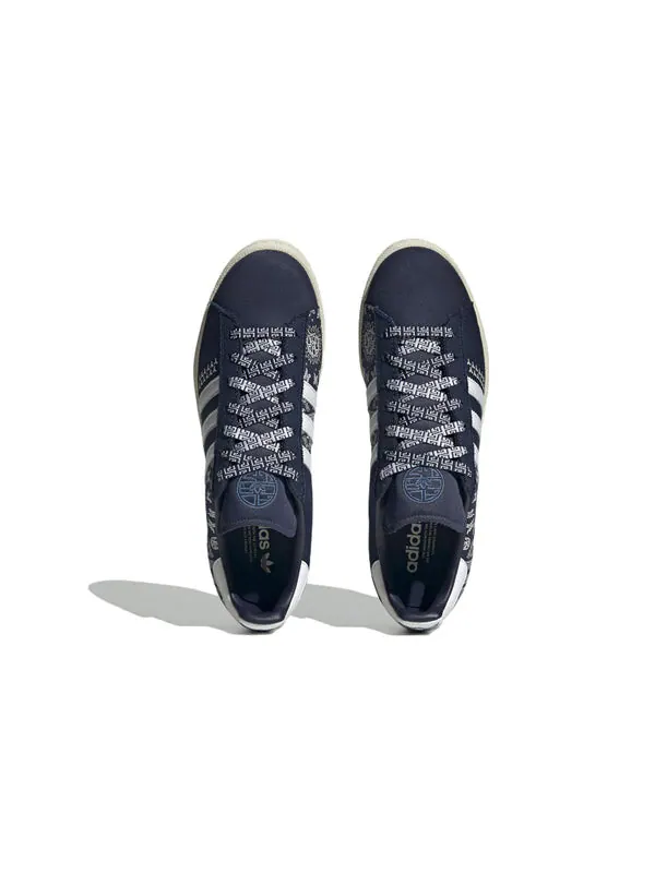 Кроссовки кампус 80-х Adidas — изображение 4 из 4, темно-синий/белый