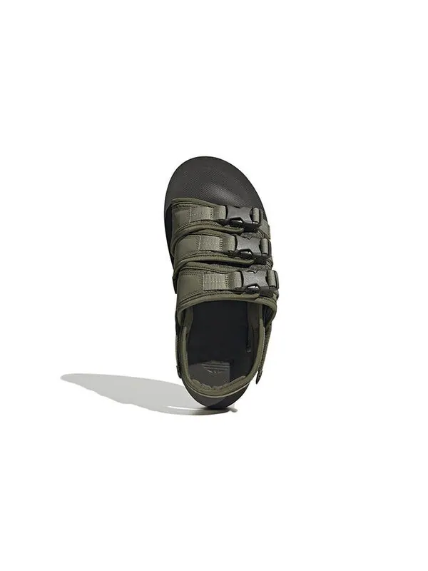 Сандалии оригиналы сандалии adistrp Adidas — изображение 4 из 4, коричневый/зеленый