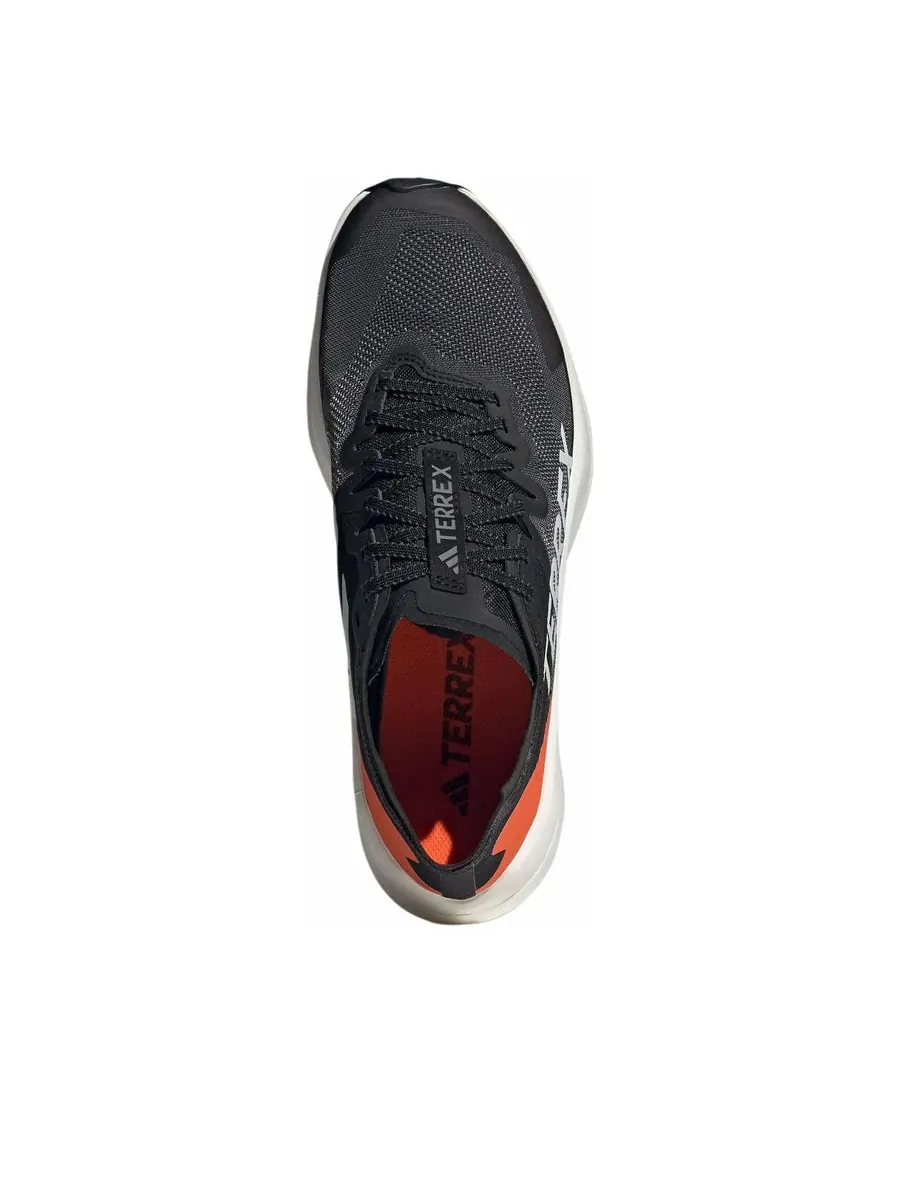 Кроссовки adidas Terrex Agravic Speed Trail 'Core Black Grey Impact Orange' — изображение 5 из 6, черный