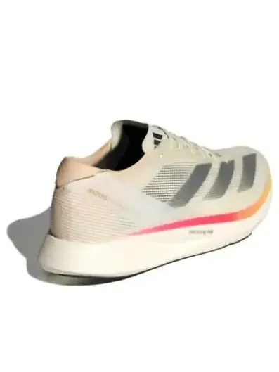 Кроссовки (WMNS) adidas Adizero Takumi Sen 10 'Ivory Iron Metallic Off White' — изображение 3 из 5, белый