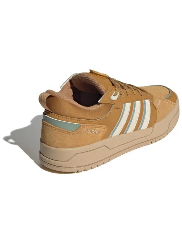 Кроссовки neo 100db 'tan brown white' Adidas — изображение 4 из 4, бежевый/коричневый/белый