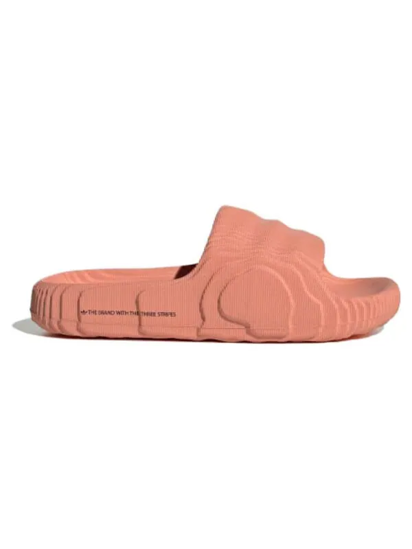 Тапочки adilette 22 слайда Adidas — изображение 3 из 4, розовый
