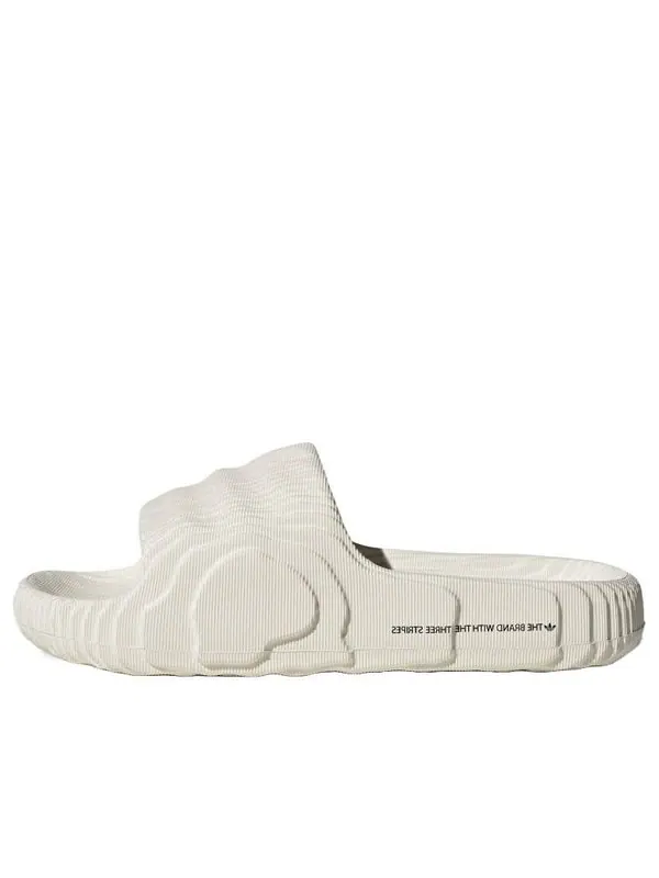 Тапочки adilette 22 slides 'off white' Adidas
