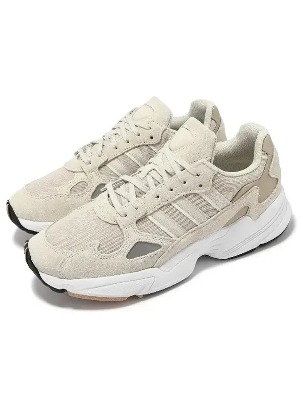 Кроссовки (WMNS) adidas Falcon 'Beige' — изображение 2 из 5, бежевый