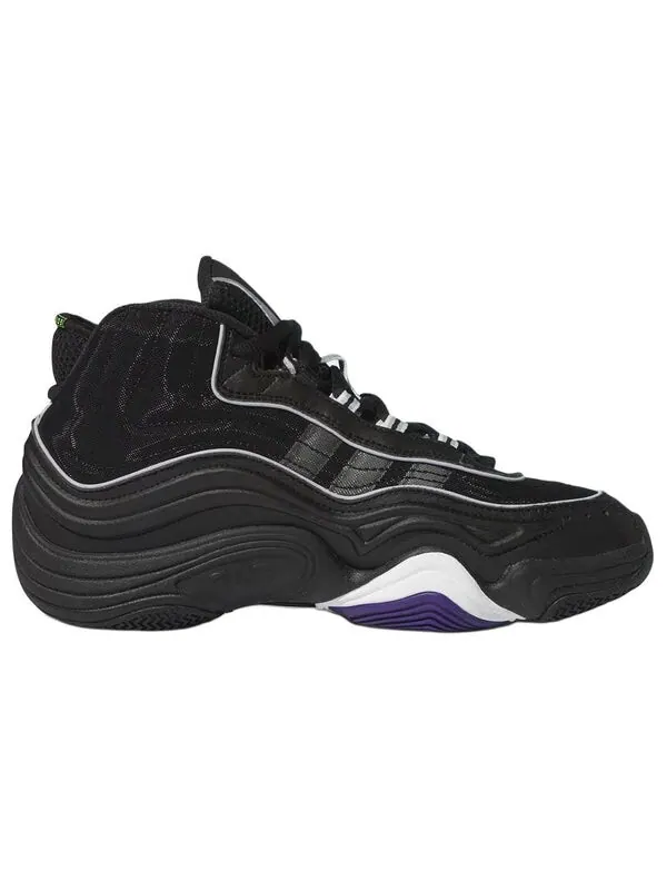 Кроссовки Adidas Crazy 98 — изображение 2 из 4, черный/белый/фиолетовый