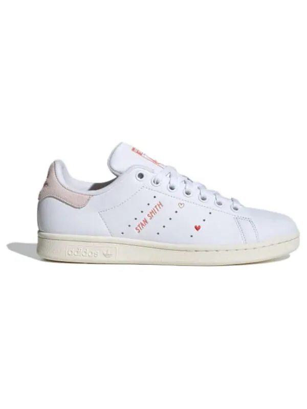 Кроссовки stan smith 'valentine's day 2024' Adidas — изображение 3 из 4, белый//яркий красный