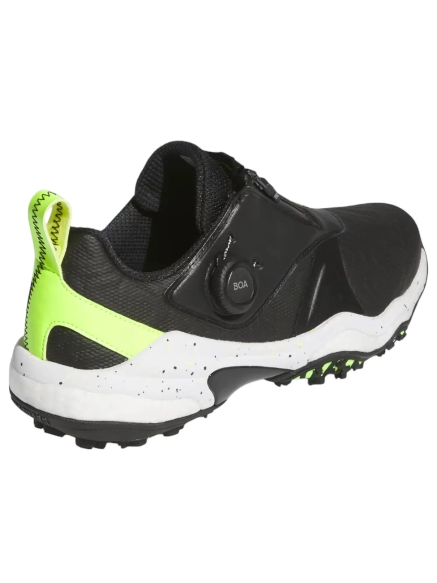 Кроссовки Adidas Code Chaos 25 Bore Spikeless 'Core Black Lucid Lemon Cloud White' — изображение 3 из 6, черный//белый