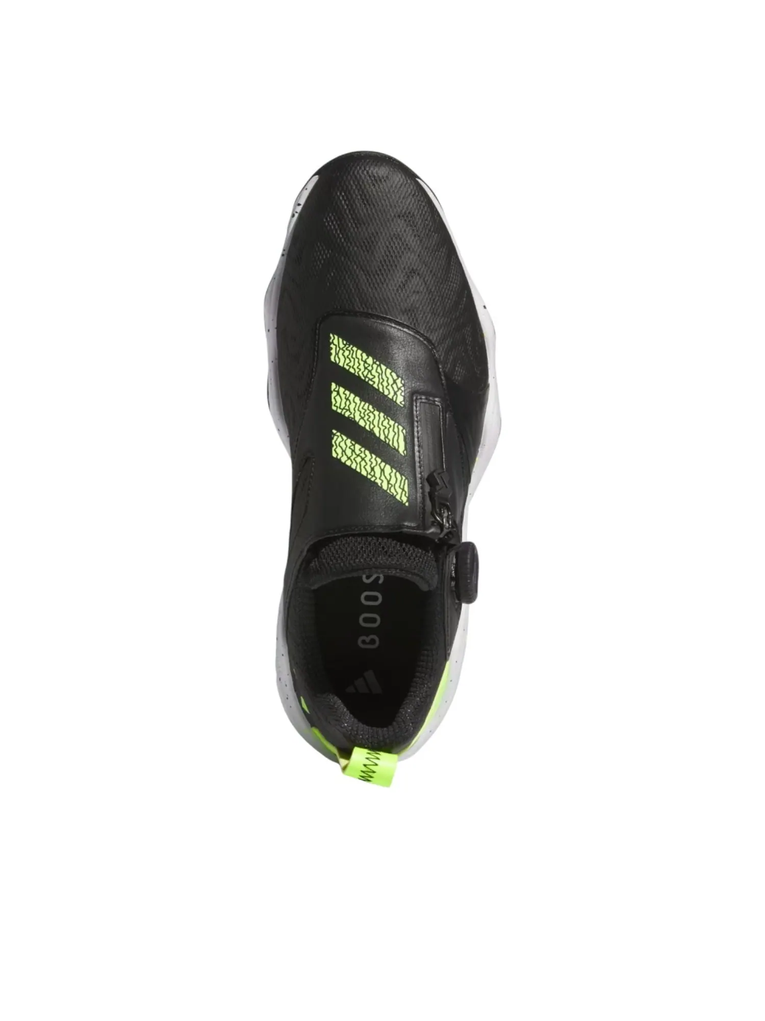 Кроссовки Adidas Code Chaos 25 Bore Spikeless 'Core Black Lucid Lemon Cloud White' — изображение 4 из 6, черный//белый